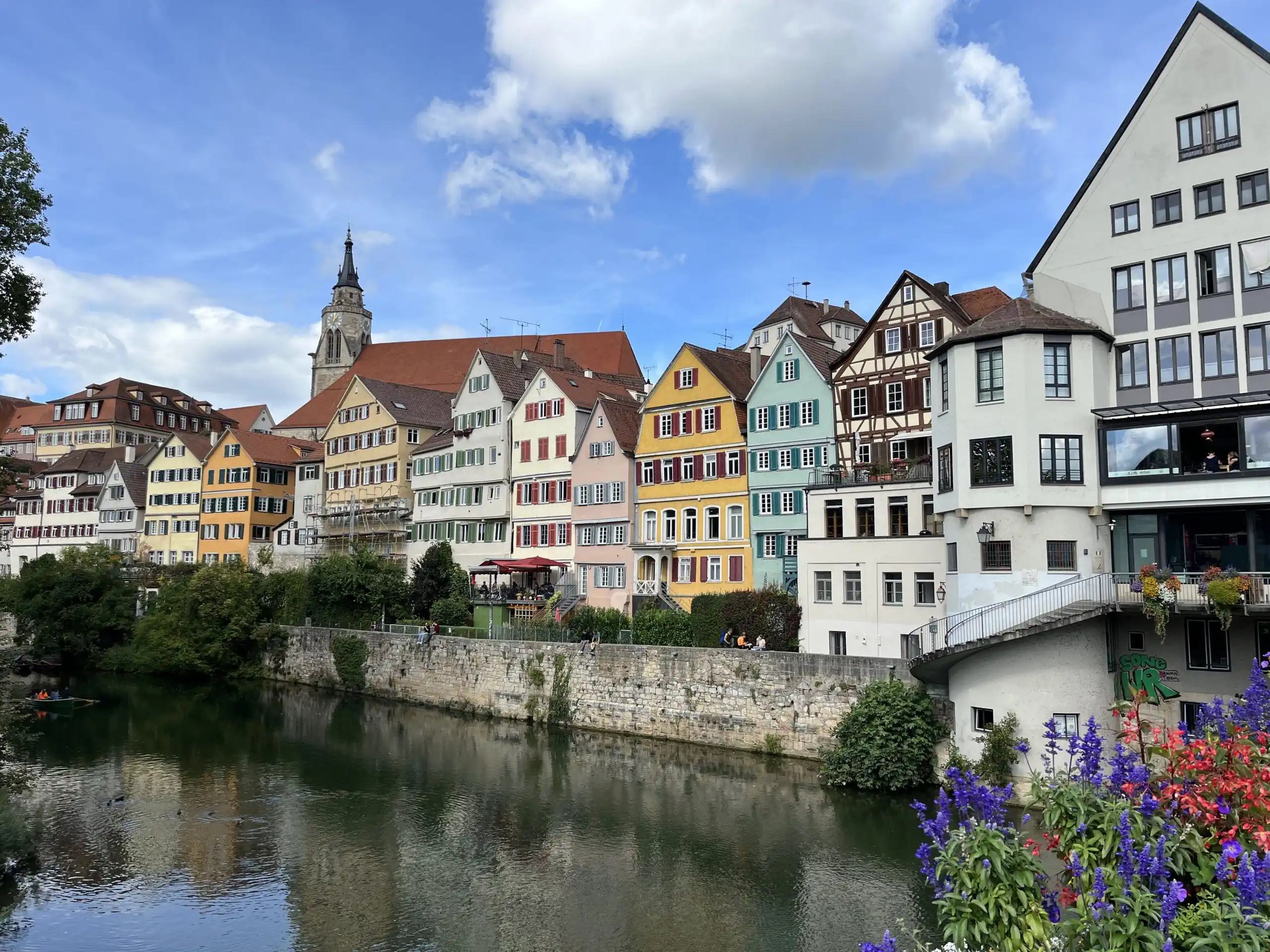 Felix Lesacher als Kind in Tübingen